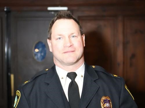 Image of Chief Jimmy DeVaul smiling in his uniform.