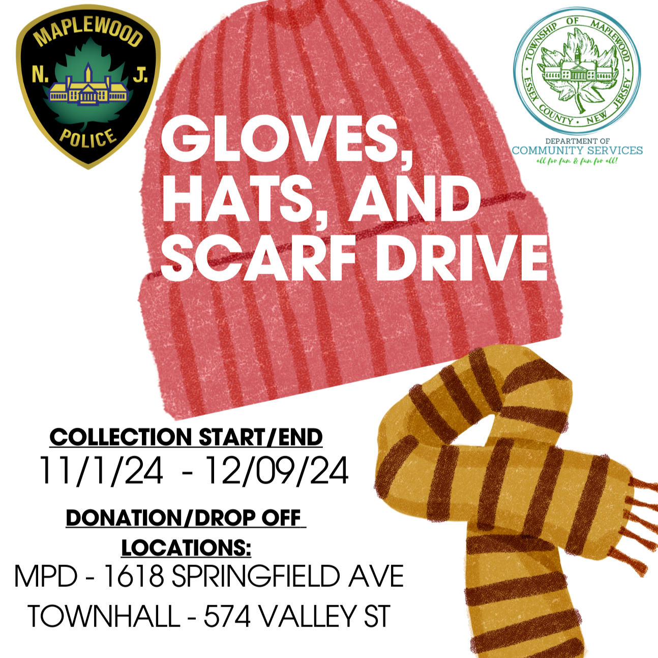 Gloves hats and scarf drive 3 - Thumbnail