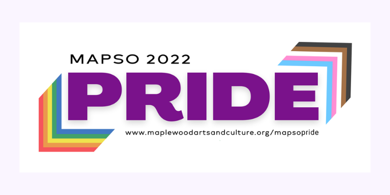 Image of the MAPSO Pride logo on a lavender background.