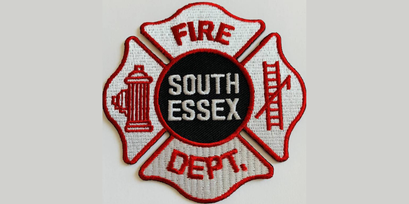 Image of the SEFD logo on a fabric patch